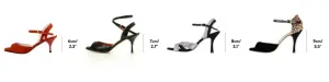 Recommended heel height for tango shoes